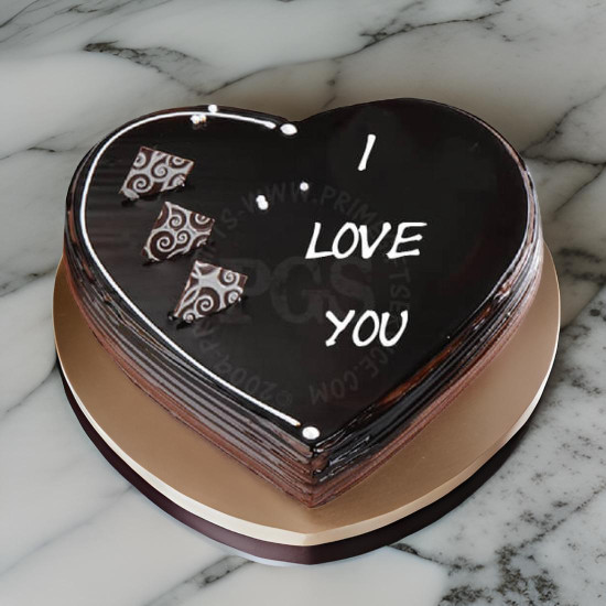 2Lbs Pc Hotel Heart Shape Cake 2Lbs Pc Hotel Heart Shape Cake