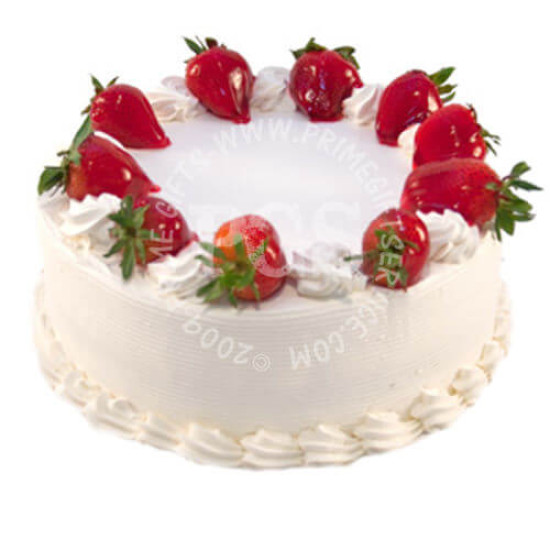 Pc Hotel Fresh Strawberry Cake - 4Lbs Pc Hotel Fresh Strawberry Cake - 4Lbs