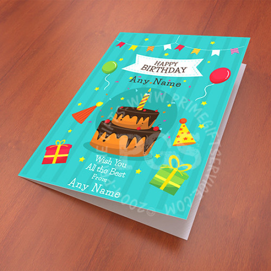Birthday Celebration Card Birthday Celebration Card