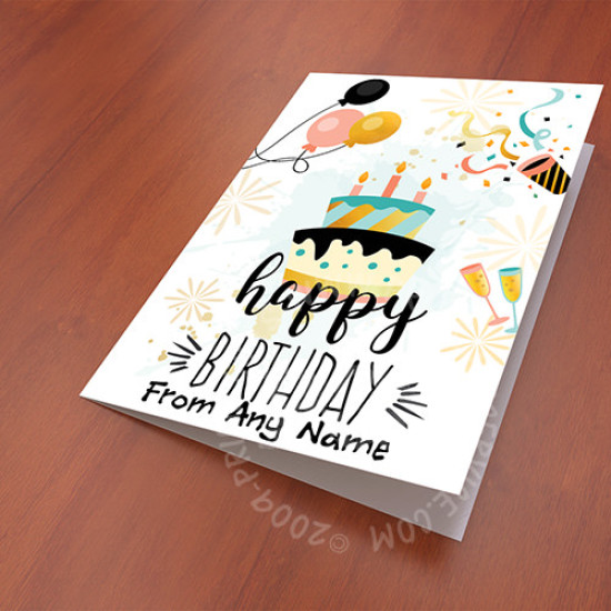 Happy Birthday Party Card Happy Birthday Party Card