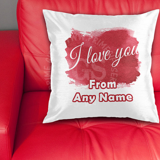 I Love You Patch Cushion I Love You Patch Cushion