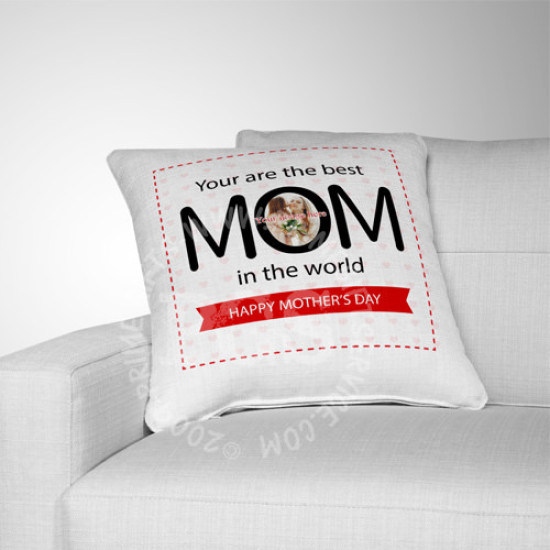 Best Mom Ever Image Cushion Best Mom Ever Image Cushion
