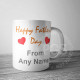 No. 1 Daddy Personlised Mug No. 1 Daddy Personlised Mug