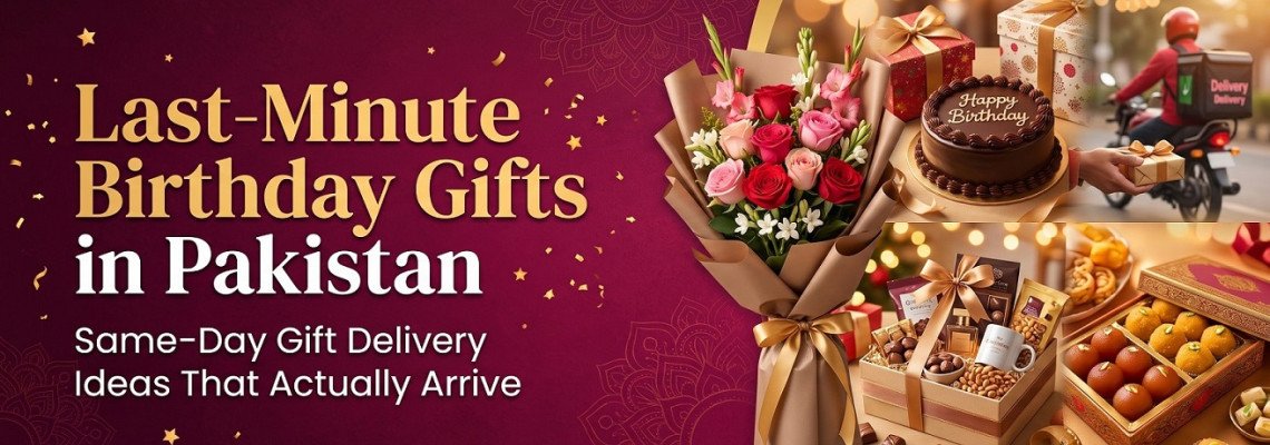 Last-Minute Birthday Gifts in Pakistan: Same-Day Delivery Ideas That Actually Arrive