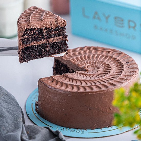 Milky Malt Cake from Layers Bake Shop Milky Malt Cake from Layers Bake Shop