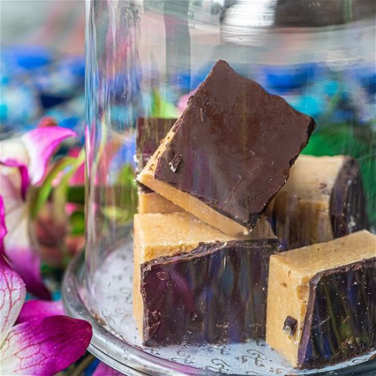 Chocolate Barfi from Chashni