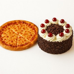 Pizza and Cake Birthday Deal