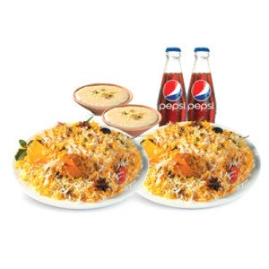 Two Persons Chicken Biryani with Kheer