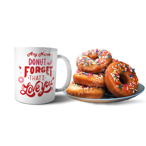 Donut and Mug Love Combo - gift hamper Pakistan