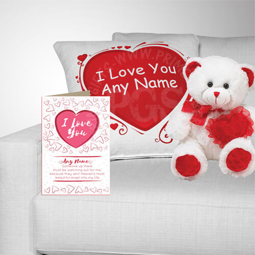 I Love You Personalised Gift Hamper - gift hamper Pakistan