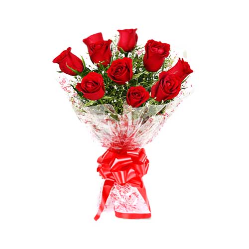 12 Red Roses Bouquet - birthday gift delivery in Pakistan